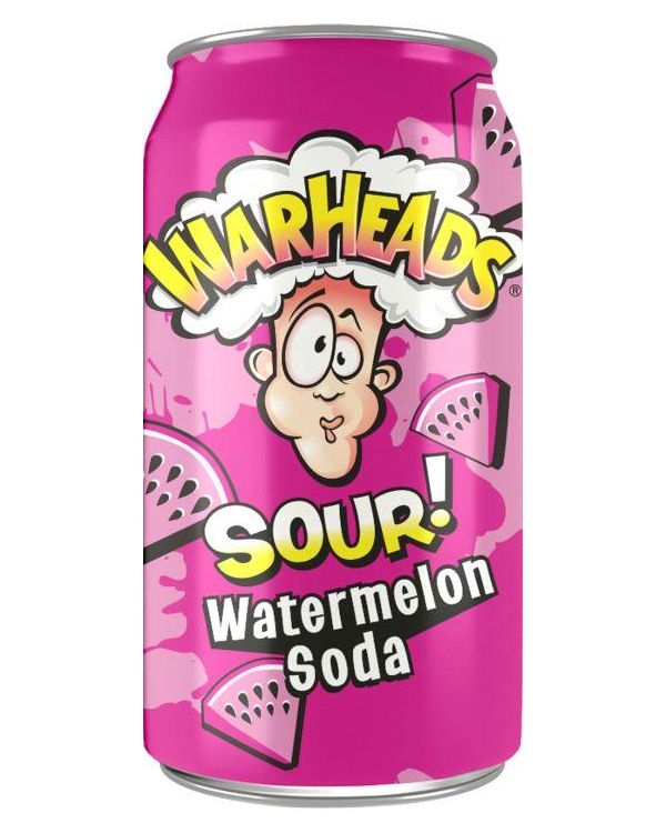 Газированный напиток Warheads арбуз-сода 0355 л 210₽