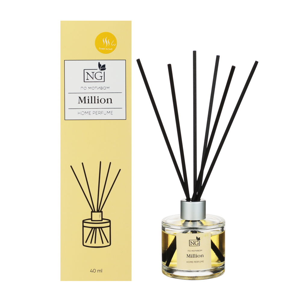 

NEW GALAXY Диффузор Home Perfume, Million, 40мл, 778017