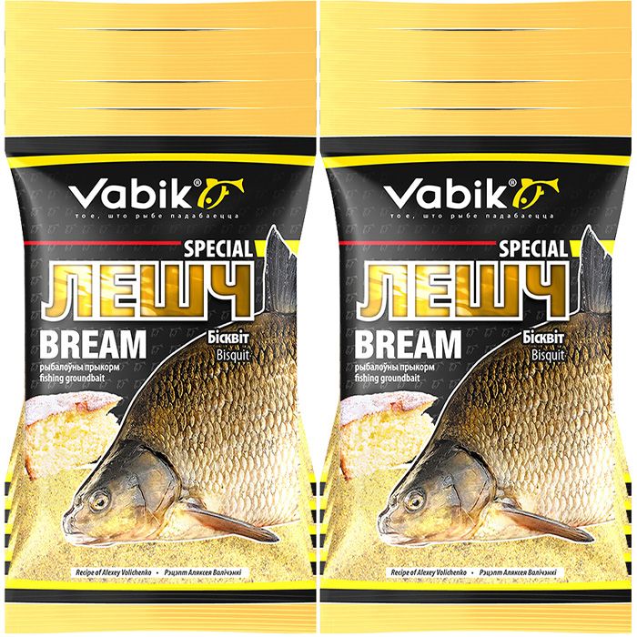 

Прикормка Vabik Special Лещ Бисквит, 10 кг, Разноцветный, Special