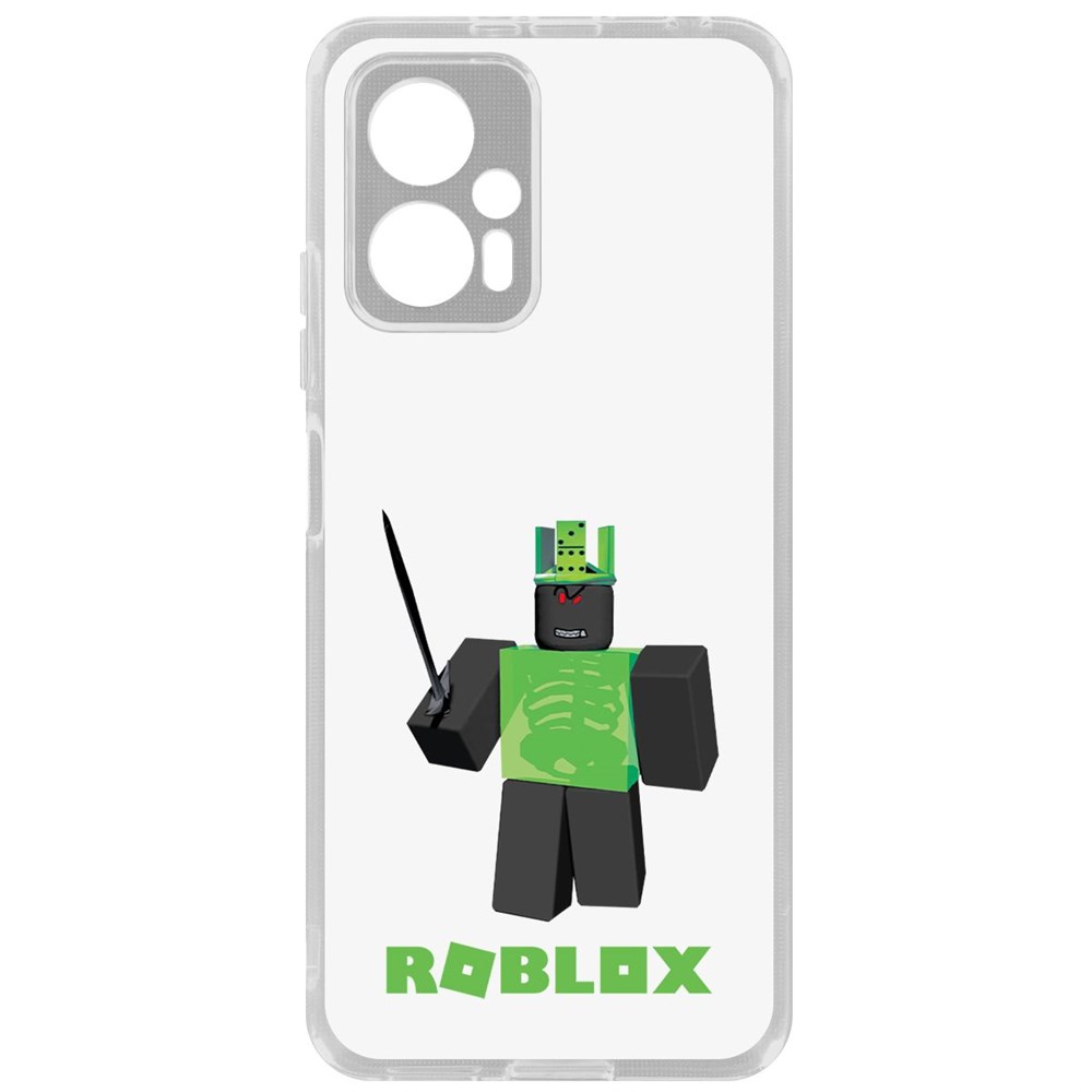 

Чехол-накладка Кейс Roblox-1x1x1x1x1 для Poco X4 GT, Прозрачный