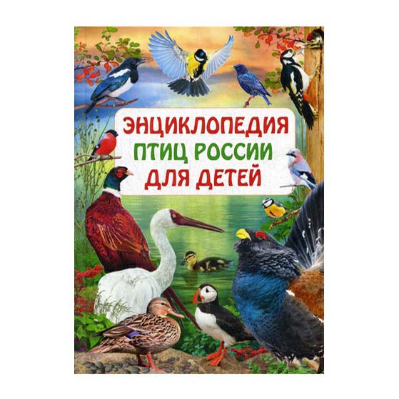 фото Книга энциклопедия птиц россии для детей феданова ю. владис