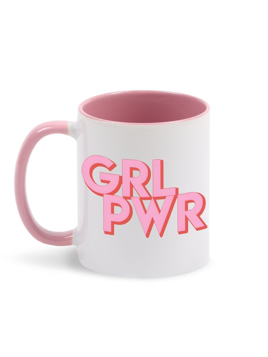 

Кружка Каждому Своё Girl power, Девушка, Девочка 330 мл, CU-TRGP7-PI/S