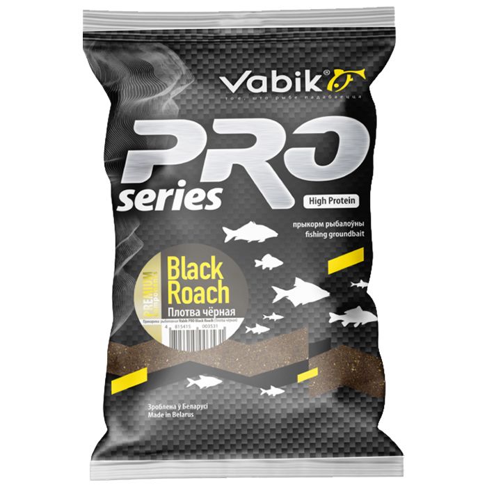 

Прикормка Vabik Pro Black Roach (Плотва чёрная), 1 кг, Разноцветный, Pro