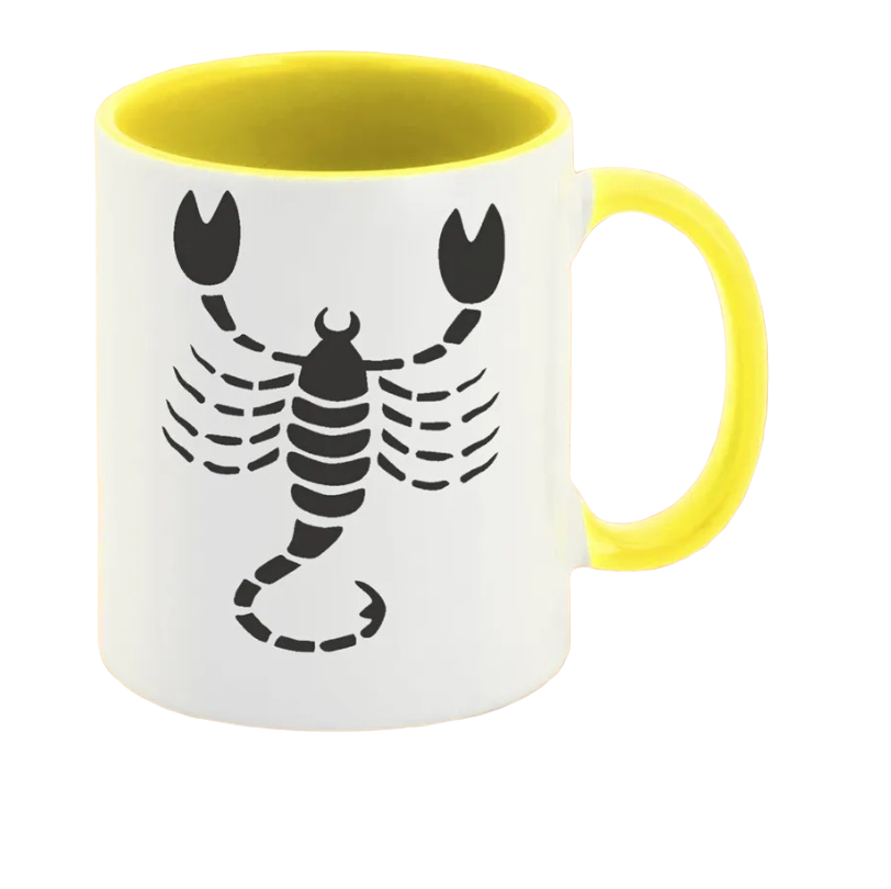 

Кружка CoolPodarok скорпион зодиак