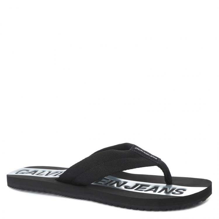 

Шлепанцы мужские Calvin Klein Jeans YM0YM00072_2529532 черные 43 EU