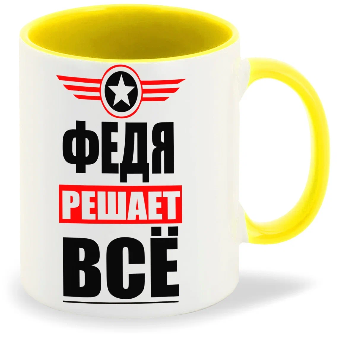 

Кружка CoolPodarok ФЕДЯ решает все