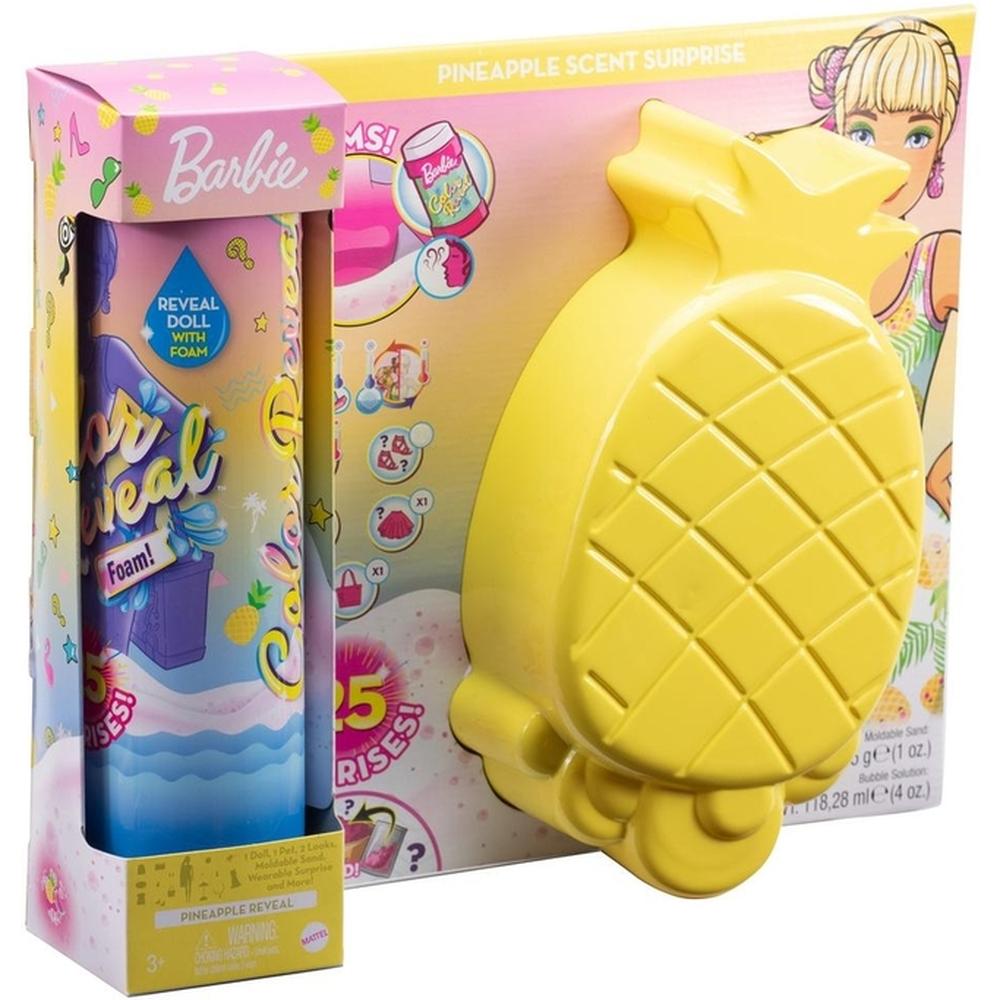 

Кукла Mattel Barbie с сюрпризами Ананас GTN17