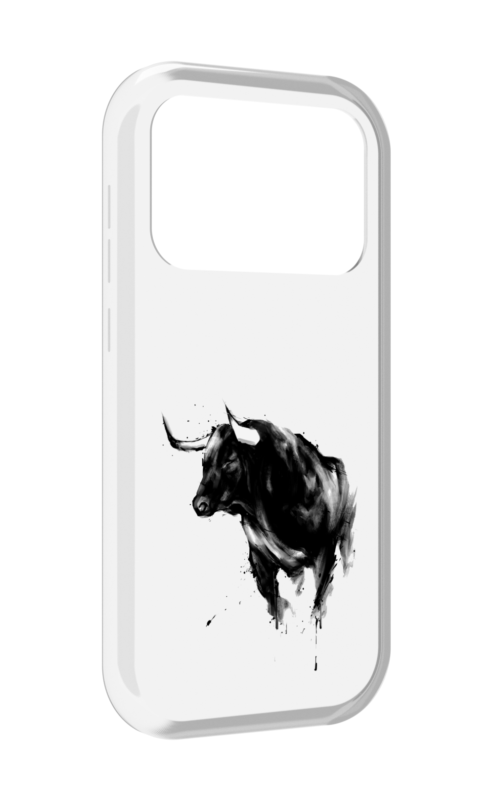

Чехол MyPads бык для Oukitel F150 Air1 Pro / F150 Air1, Прозрачный, Tocco