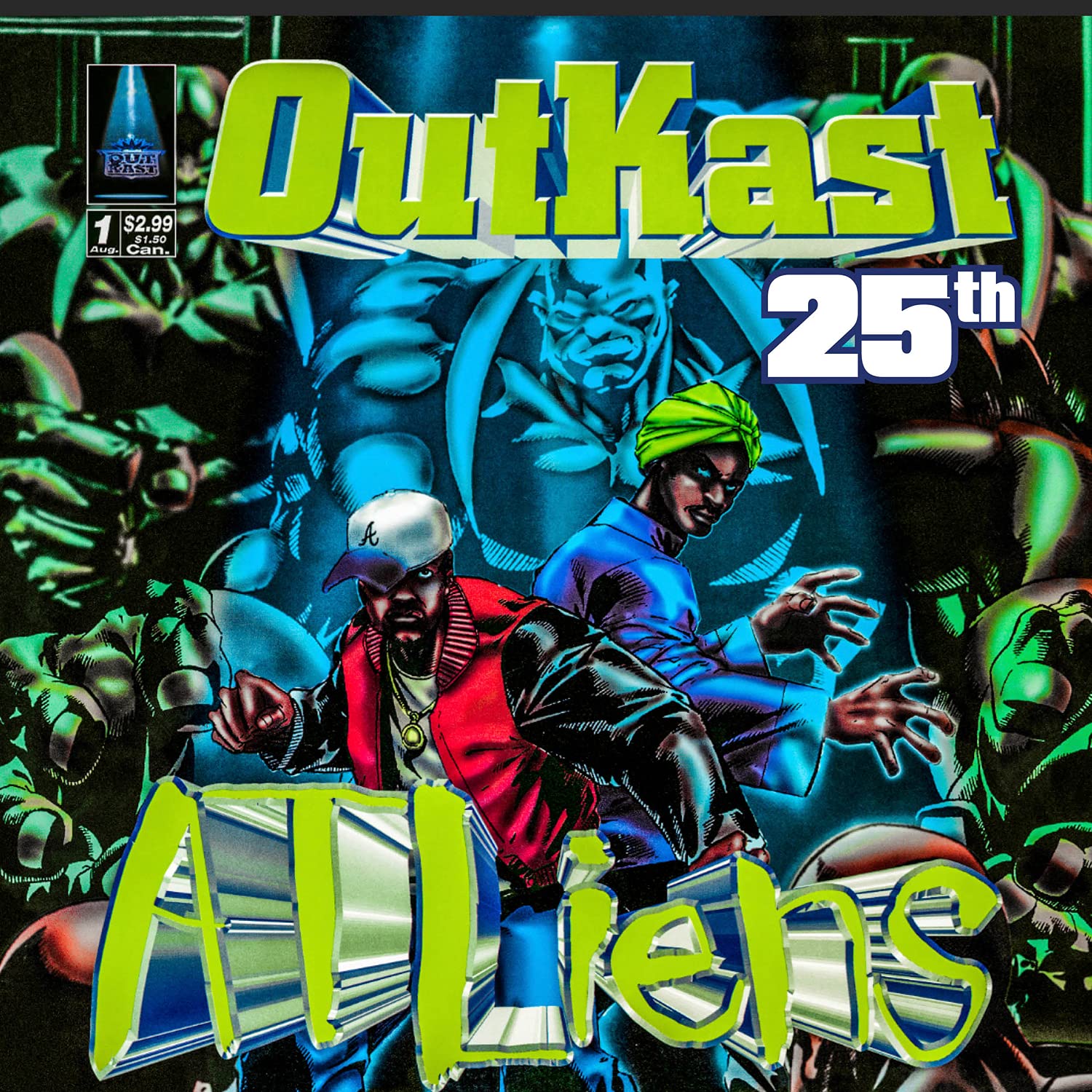 фото Виниловая пластинка outkast atliens (25th anniversary deluxe edition) 4винил (4винил) мистерия звука