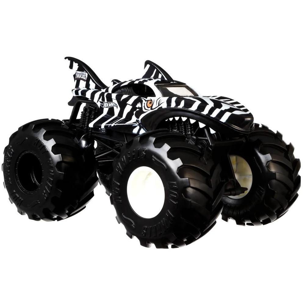 

Mattel Hot Wheels Монстр-трак коллекционный 1:24 FYJ83 Зебра Шарк GWL07
