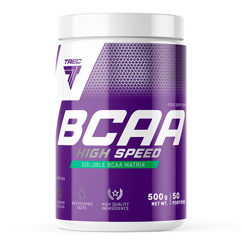 фото Аминокислоты trec nutrition bcaa high speed, 500 г, вкус: кола