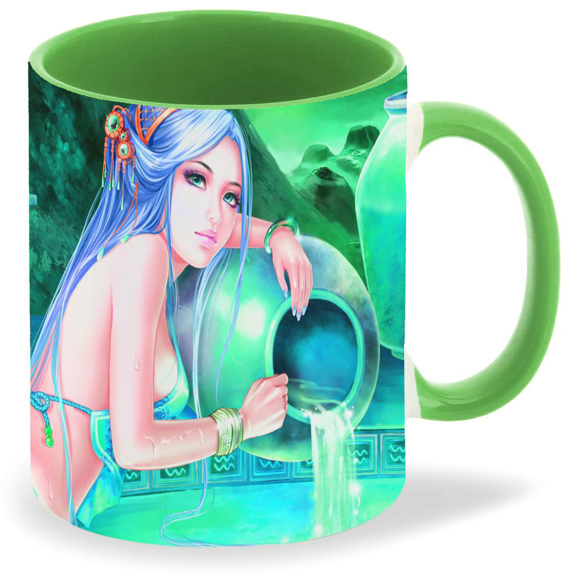

Кружка CoolPodarok Девушка водолей