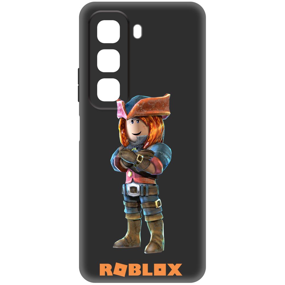 

Чехол-накладка Krutoff Soft Case Roblox-Эзебель для INFINIX Hot 50 черный