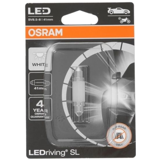 

Лампа ledriving 0,6w 12v sv8.5-8 одиночный блистер