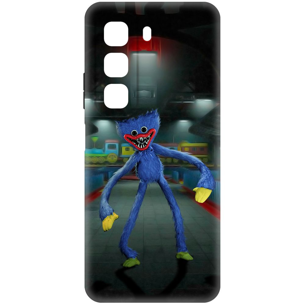 

Чехол-накладка Krutoff Soft Case Хаги Ваги для INFINIX Hot 50 черный