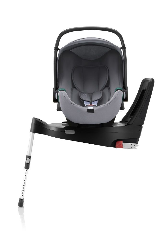 фото Автокресло britax romer baby-safe 3 i-size frost grey + база flex base isense britax roemer