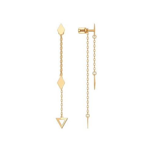 

Серьги из красного золота SOKOLOV 026851, 026851