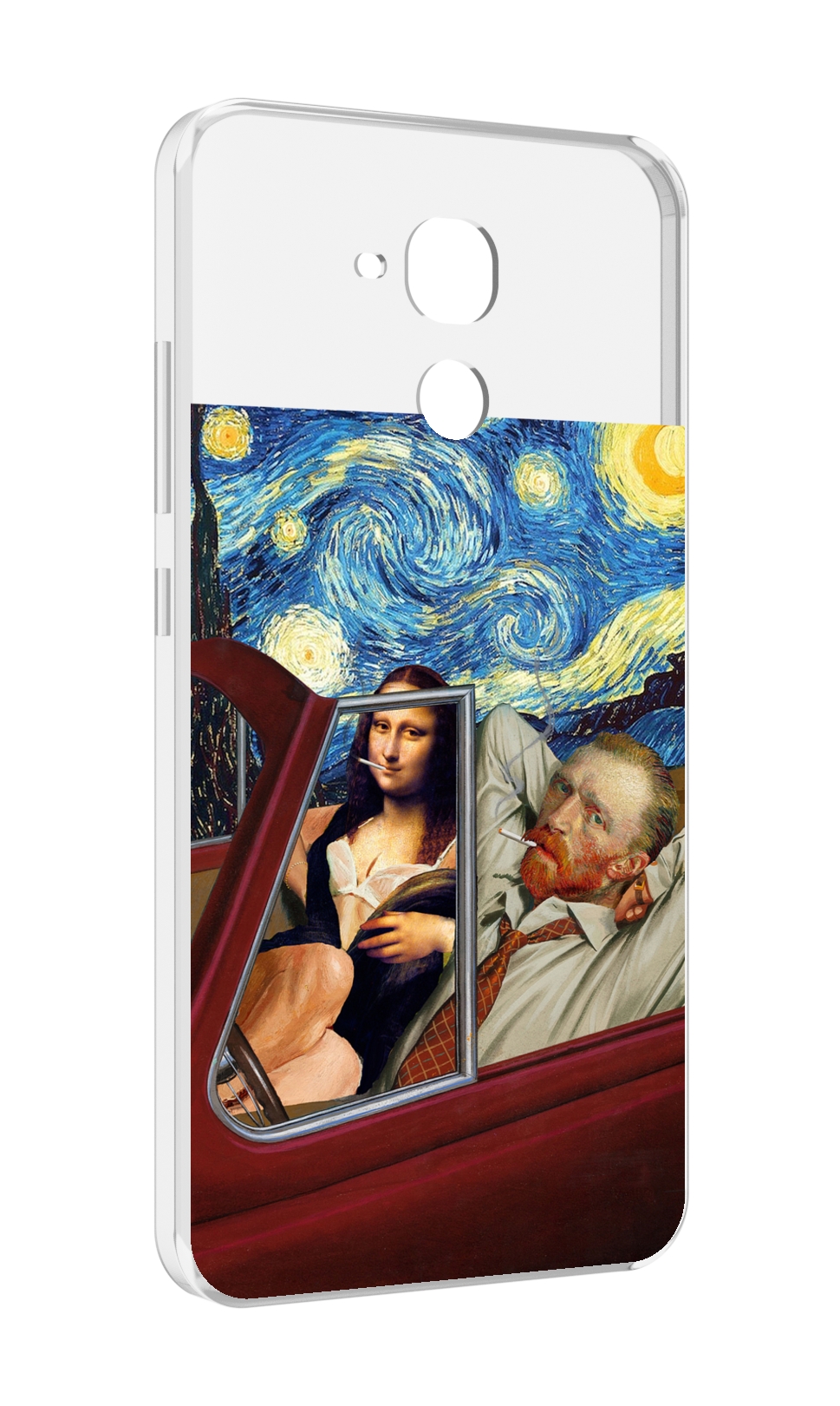 

Чехол MyPads Да-Винчи-в-одном для Huawei Honor 5C/7 Lite/GT3 5.2, Прозрачный, Tocco