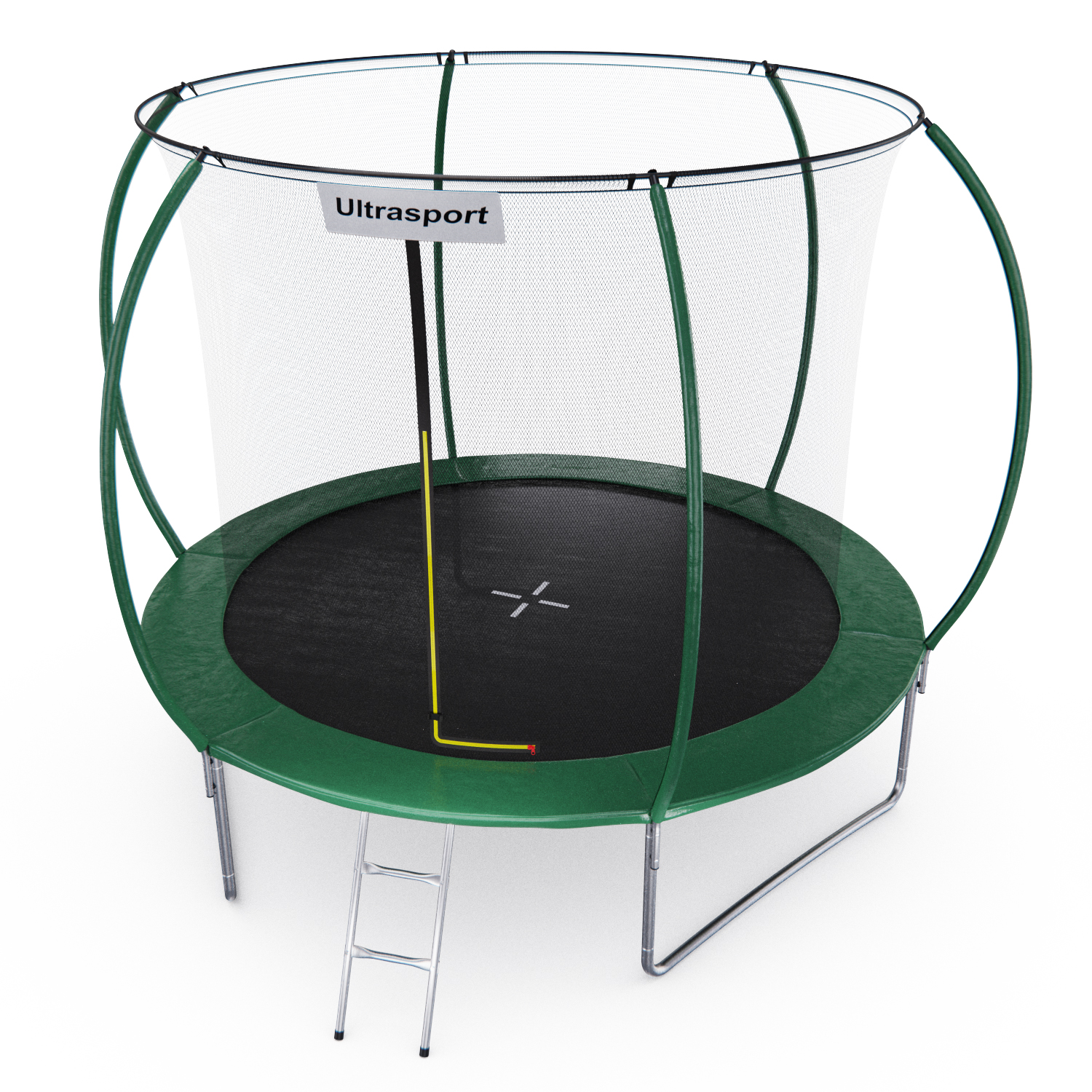 

Батут DFC ULTRASPORT 10 ft с внутренней сеткой лестница в комплекте, 330700001069