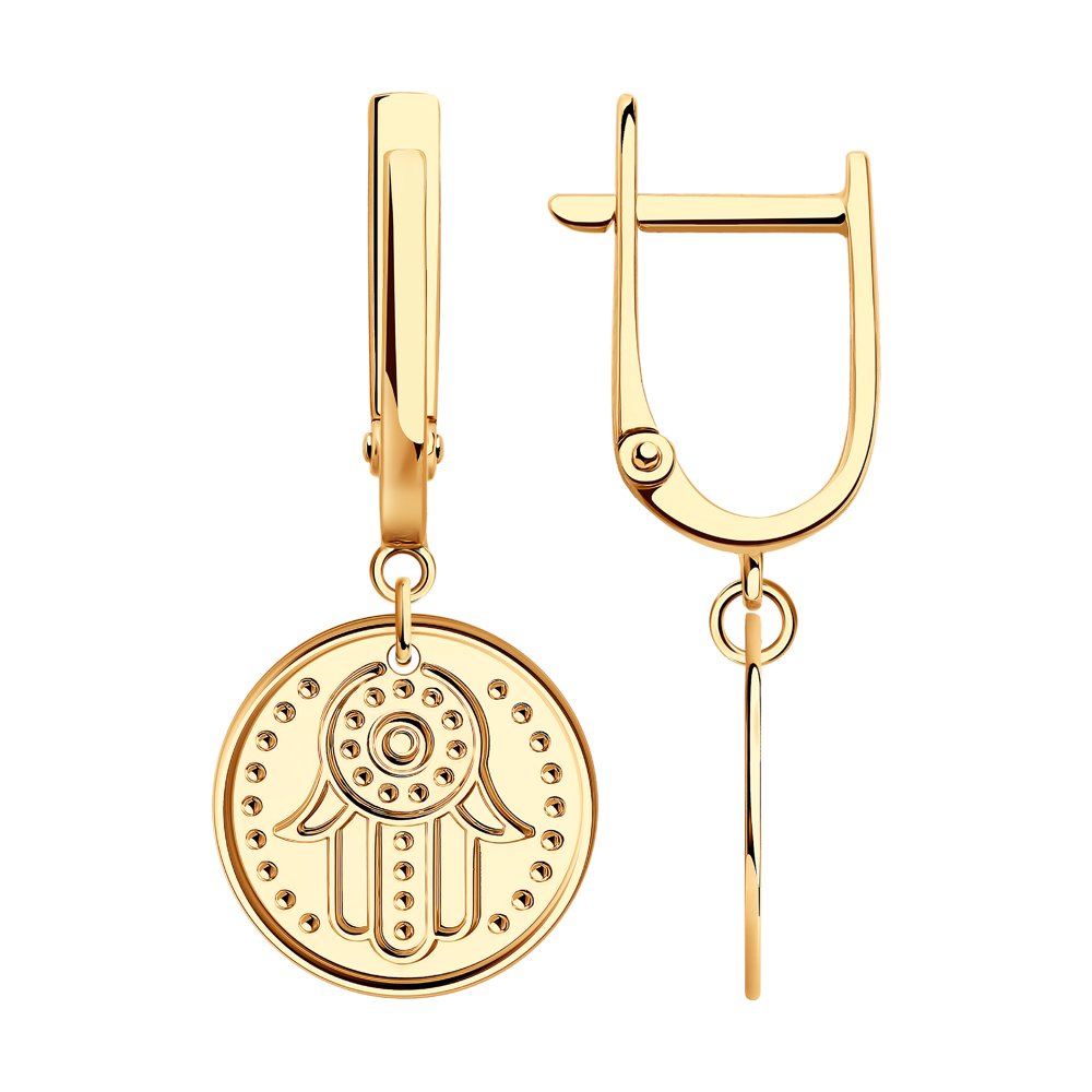 

Серьги из красного золота SOKOLOV 029079, 029079