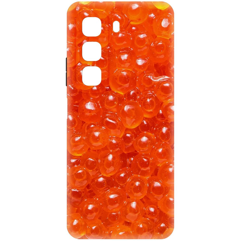 

Чехол-накладка Krutoff Soft Case Икра для INFINIX Hot 50 черный
