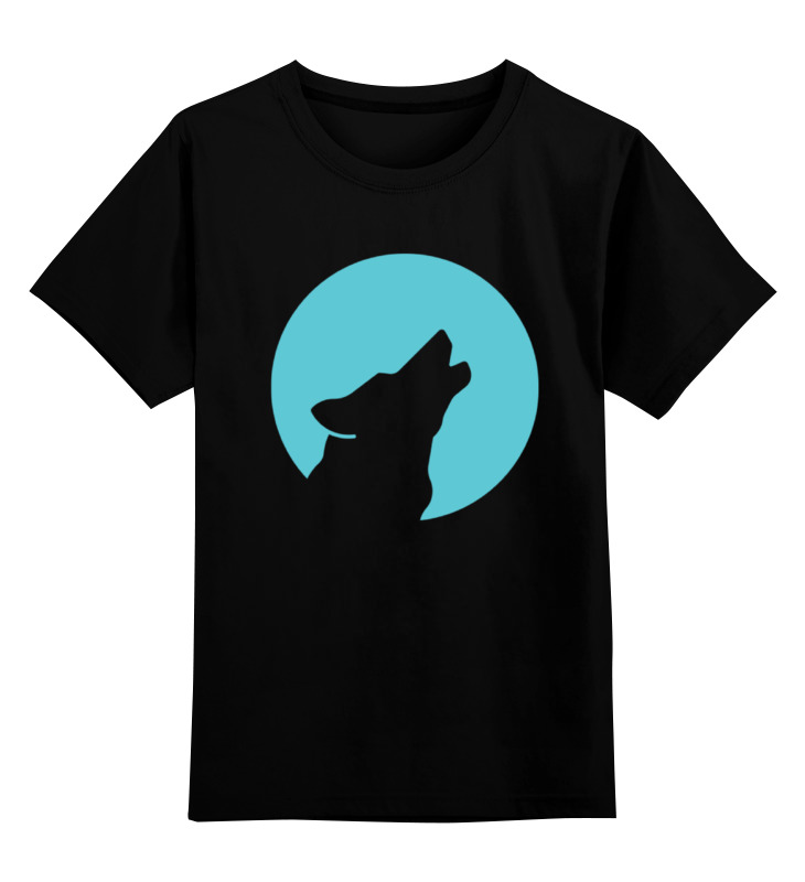 

Футболка детская Printio Волк (wolf) цв. черный р. 140, Волк (wolf)