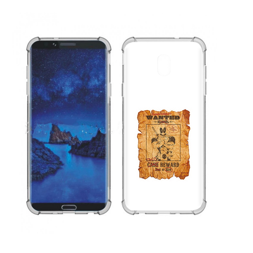 

Чехол MyPads Tocco для Samsung Galaxy J7 (2018) дедпул (PT226928.596.317), Прозрачный, Tocco