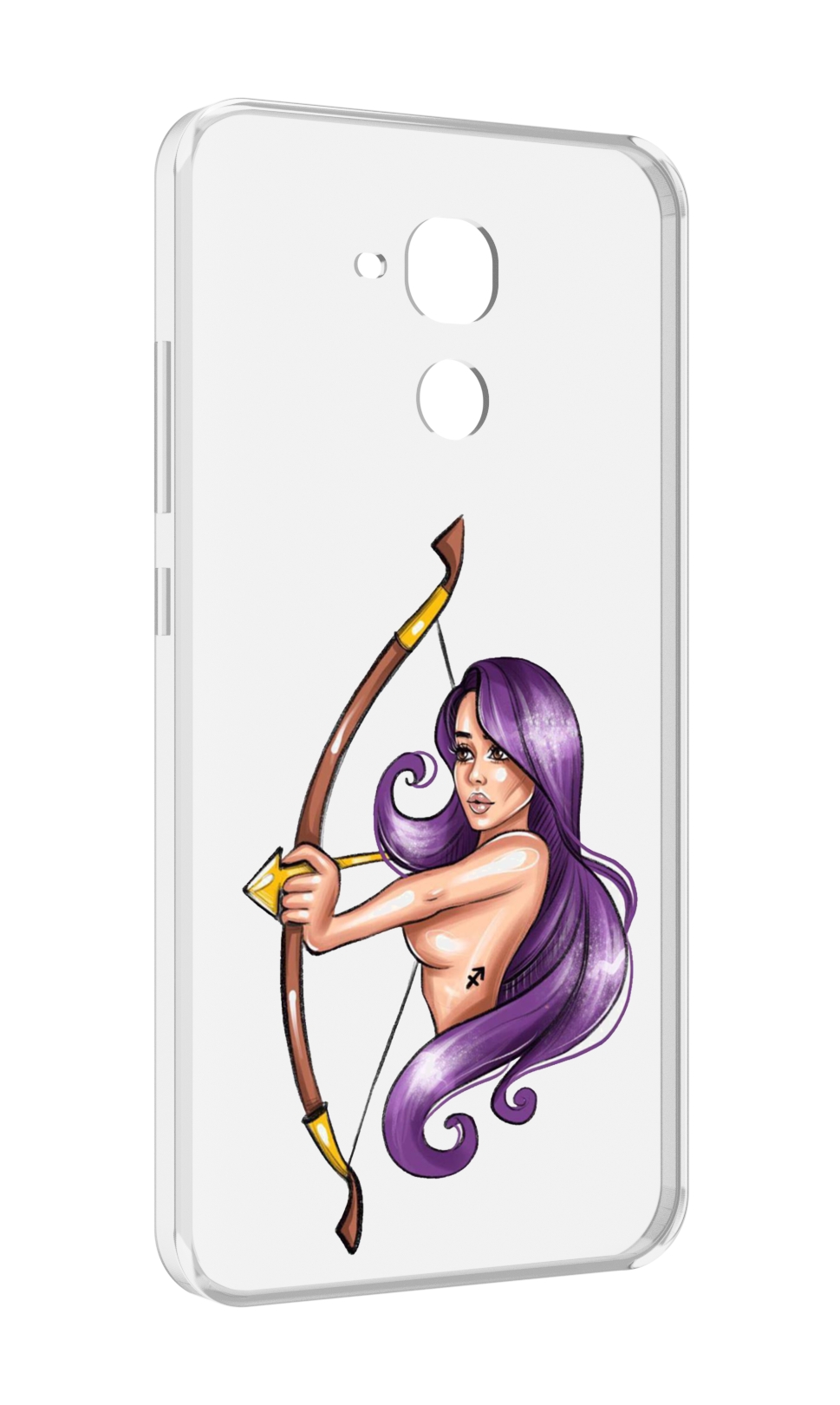 

Чехол MyPads Девушка-Стрелец женский для Huawei Honor 5C/7 Lite/GT3 5.2, Прозрачный, Tocco