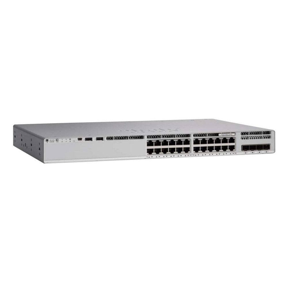 

Коммутатор Cisco C9300L-24T-4G-A белый