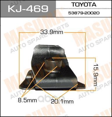 

Клипса Автомобильная Masuma Kj469