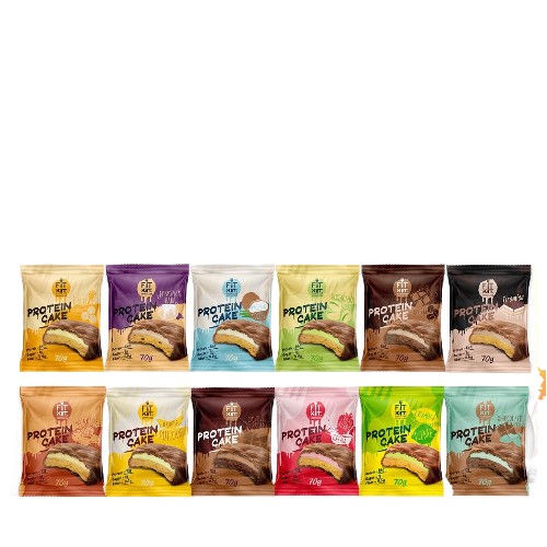 

Протеиновое печенье Fit Kit Protein Cake ассорти, 12 шт по 70 г