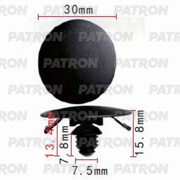 

Клипса Пластмассовая Patron P370945