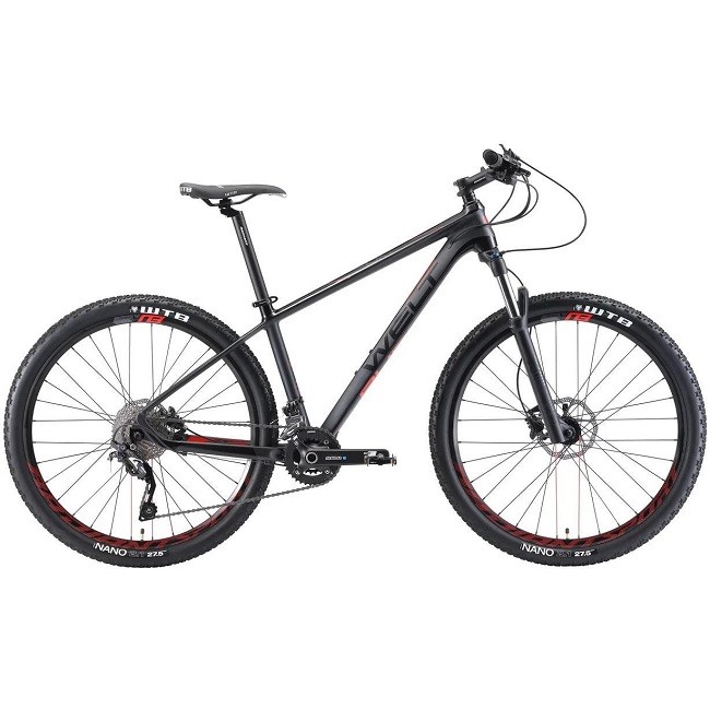 

Велосипед Welt Rubicon 4.0 27 (2019) 27.5", Серый;красный