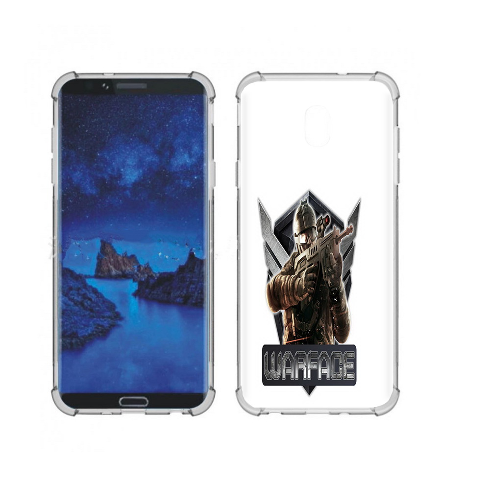 

Чехол MyPads Tocco для Samsung Galaxy J7 (2018) игра про войну (PT226928.596.374), Прозрачный, Tocco