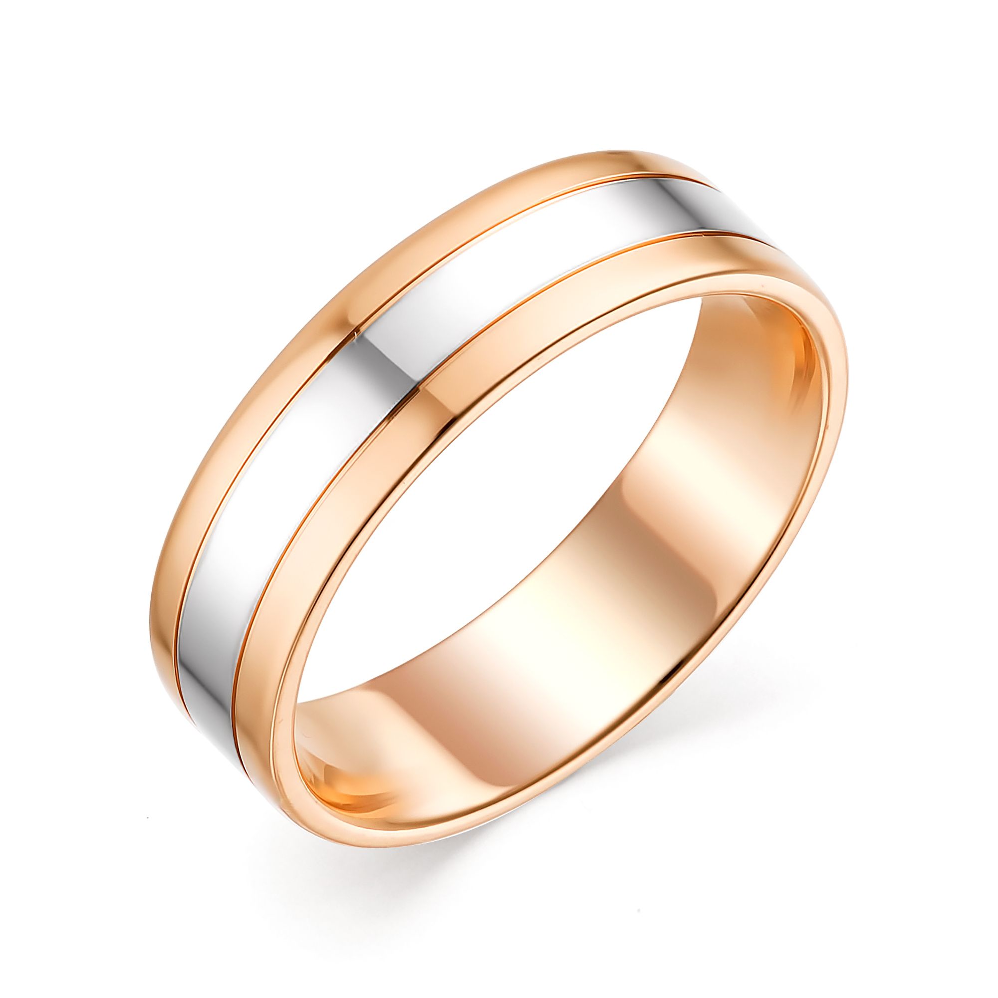 

Кольцо обручальное из красного золота р. 18 АЛЬКОР 1-00109, 1-00109