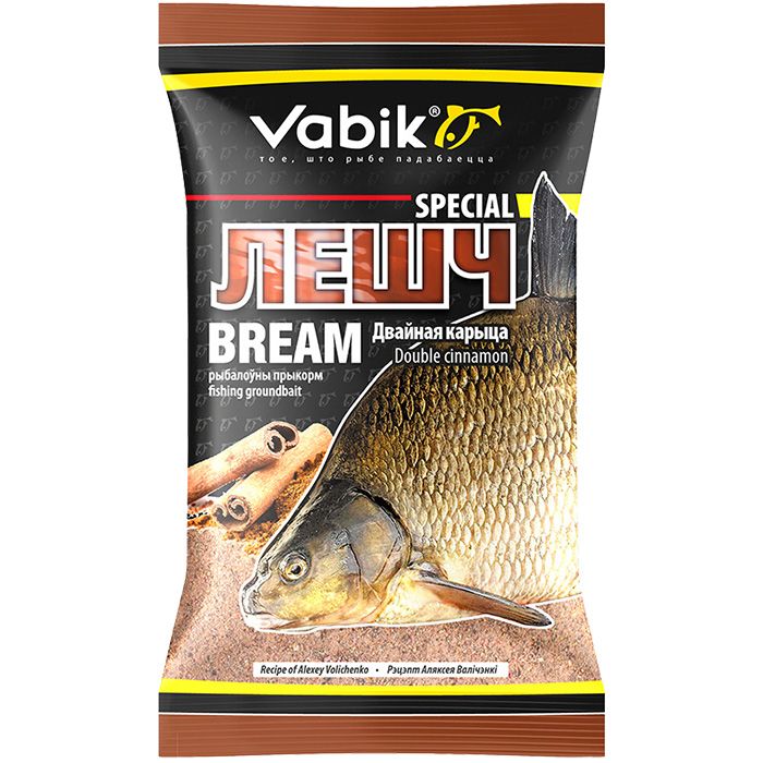

Прикормка Vabik Special Лещ Двойная Корица, 1 кг, Разноцветный, Special