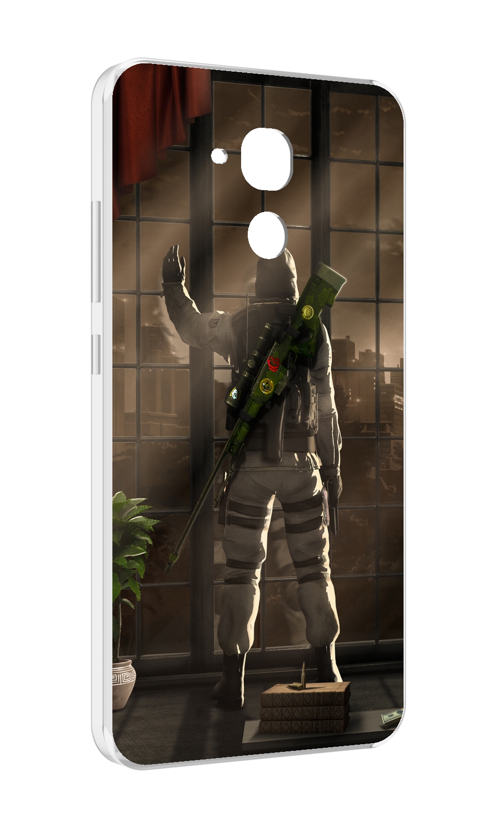

Чехол MyPads Контр-Страйк-в-дыму для Huawei Honor 5C/7 Lite/GT3 5.2, Прозрачный, Tocco