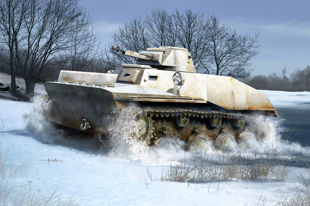 

Сборная модель Hobby Boss 1/35 Russian T-40 Light Tank 83825