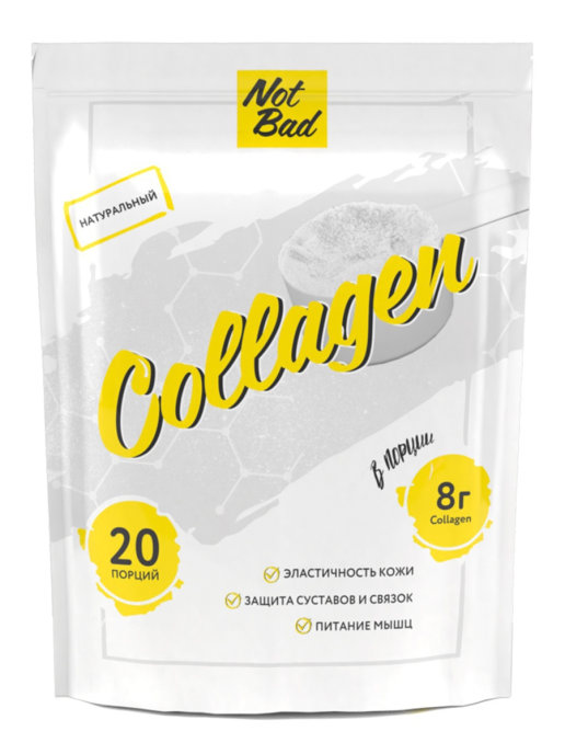 фото Коллаген notbad collagen "без вкуса" (200 г)