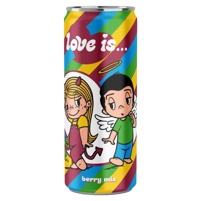 Газированный напиток Love is Cola Zero 0,33 л