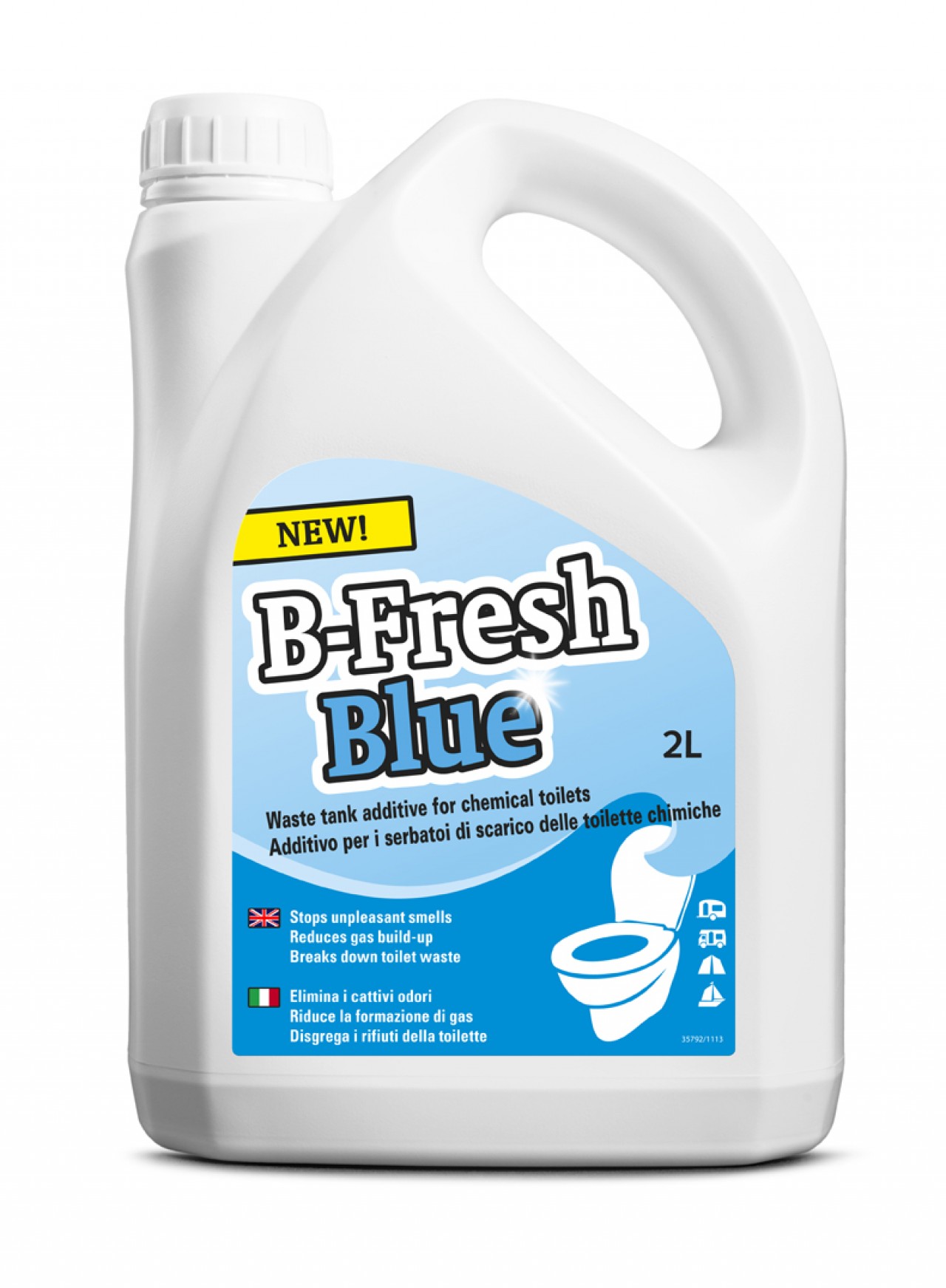 

Жидкость для биотуалета Thetford B-Fresh Blue (Би-Фреш Блю)