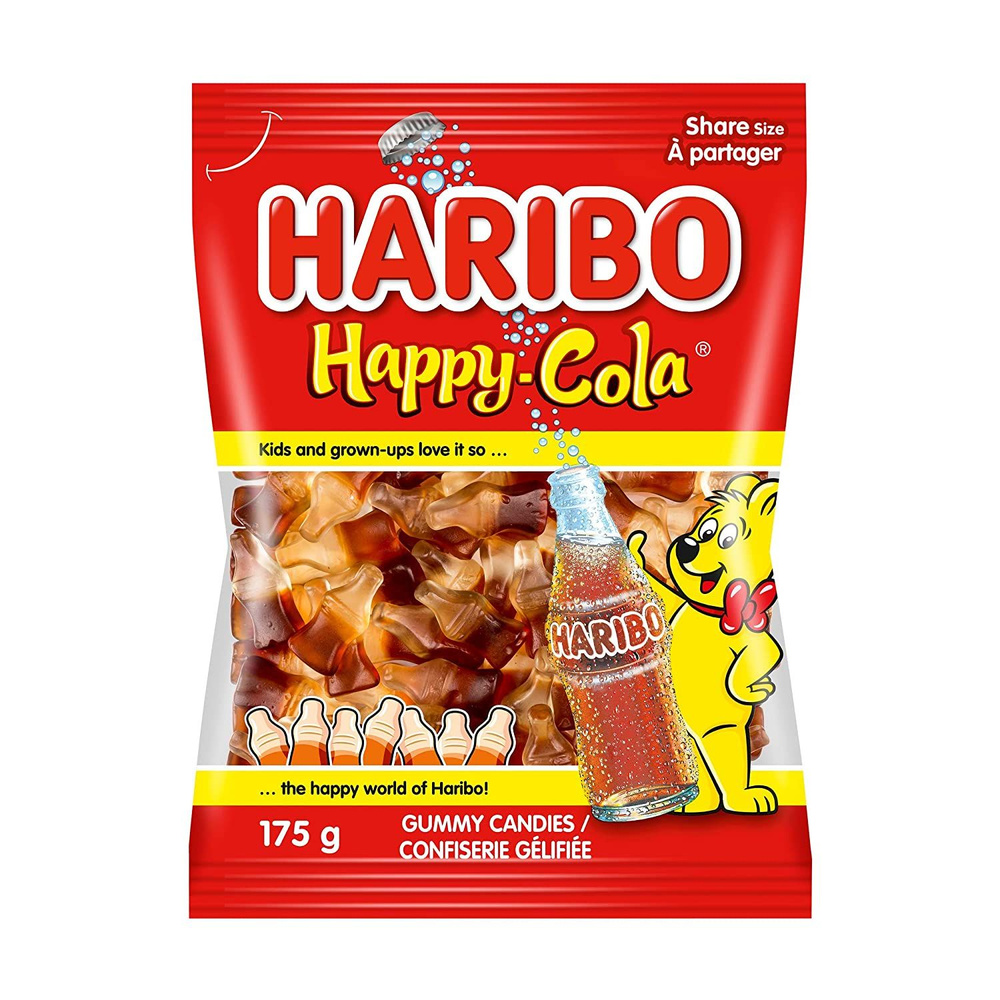 фото Мармелад haribo happy-cola жевательный 175 г