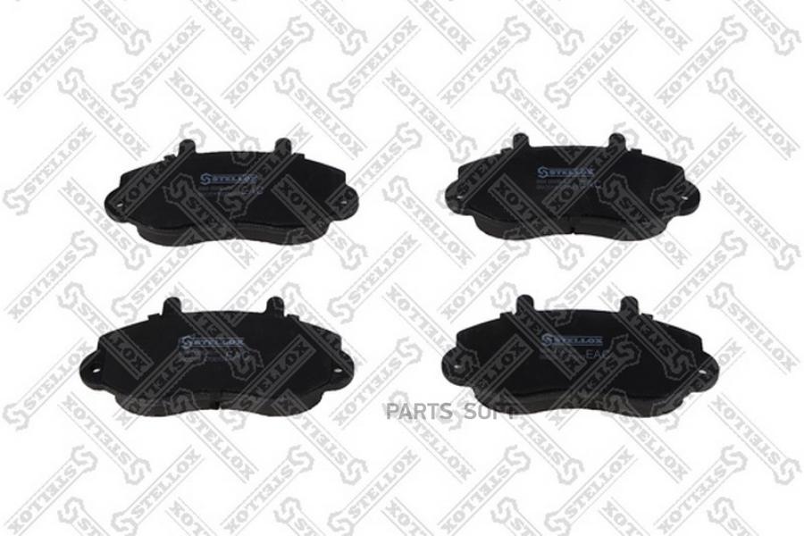 

Колодки дисковые п. с антискр. пл.\ Renault Master, Opel Movano 2.5D/2 STELLOX 688 000B-SX