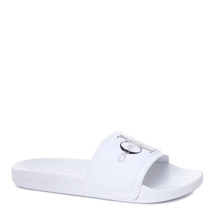 

Шлепанцы женские Calvin Klein Jeans YW0YW00103_2530099 белые 40 EU, YW0YW00103_2530099