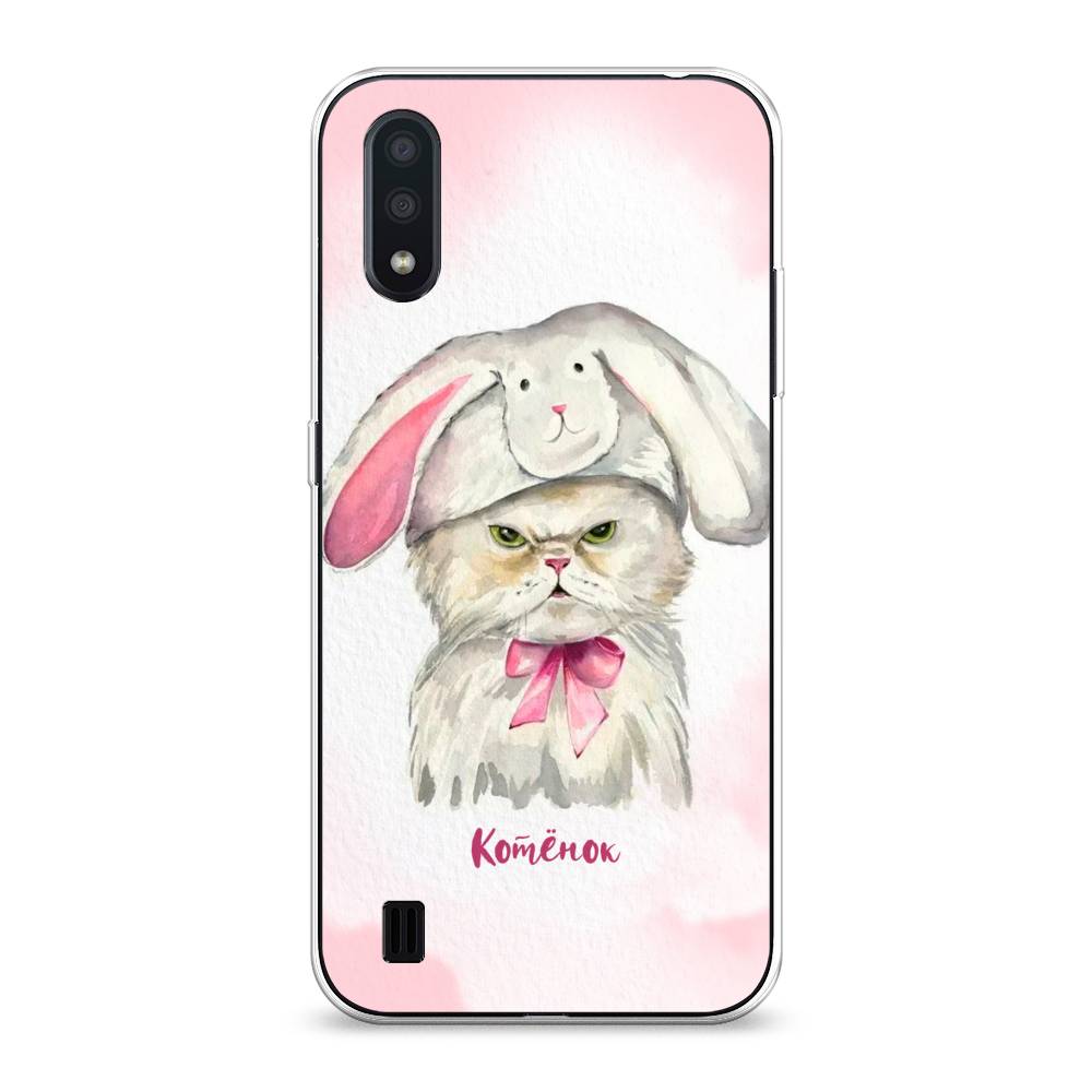 фото Чехол на samsung galaxy a01 "мой котёнок" case place