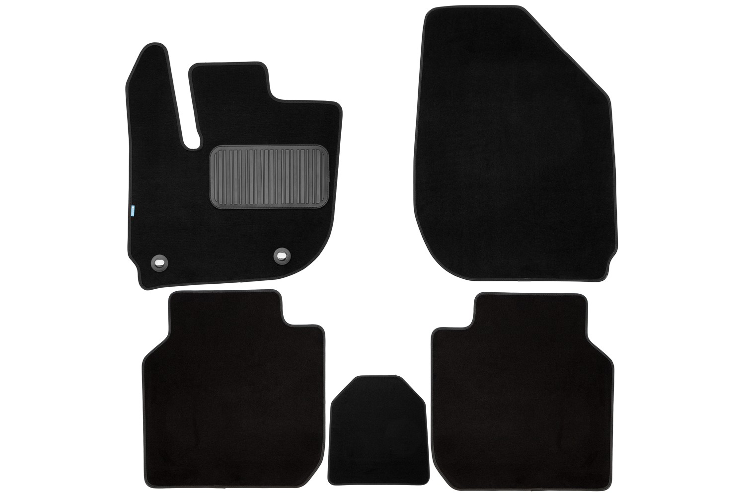 

Коврики в салон Klever Premium HONDA Jazz Fit Crosstar 2023 хб 5шт текстиль Хонда Джаз, Klever Premium