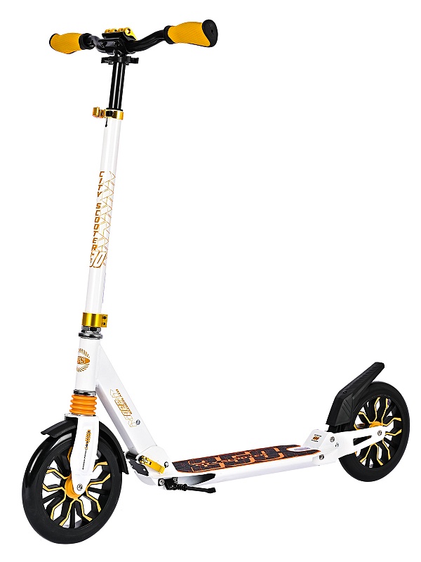 Городской самокат Sportsbaby City Scooter MS-230 белый