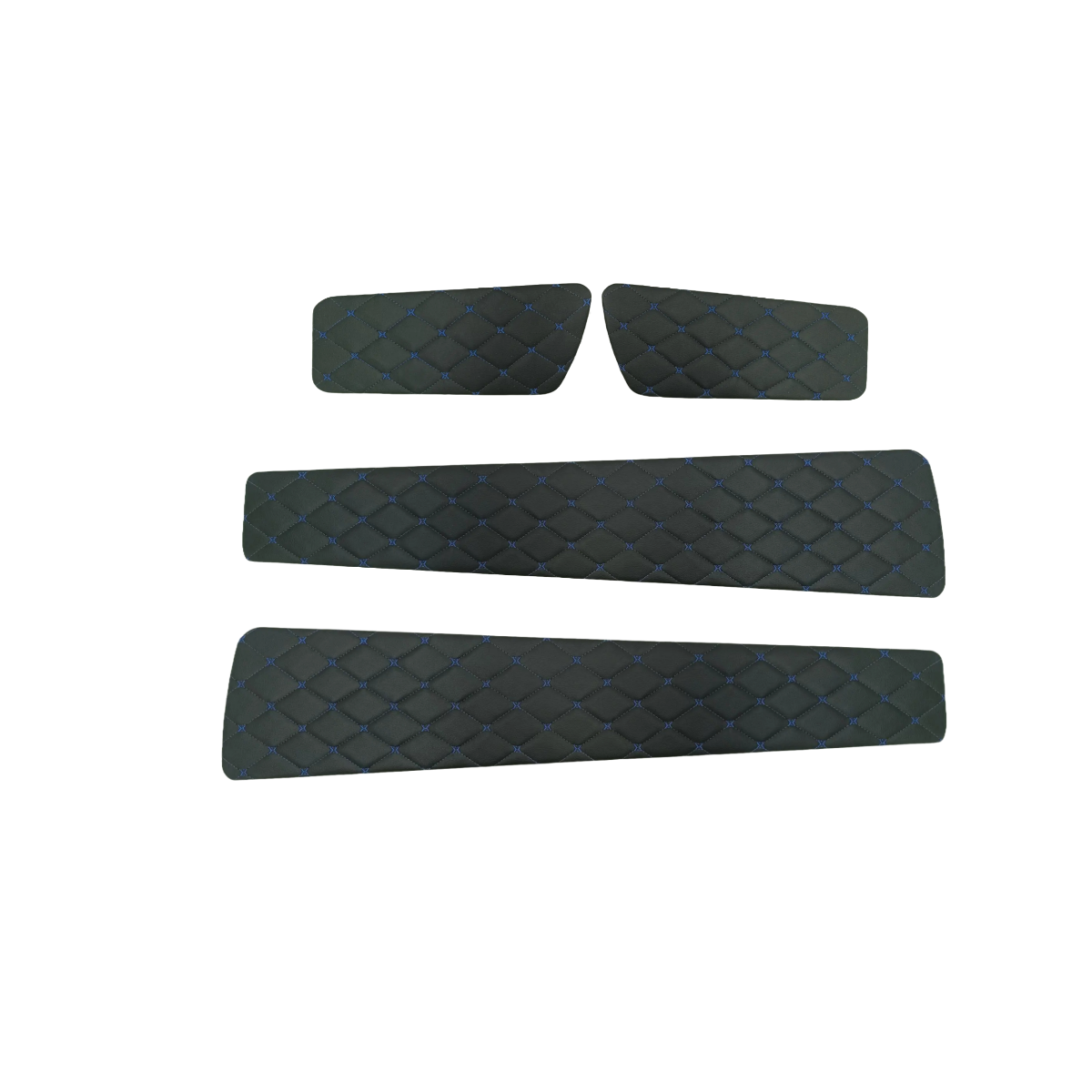 

Вставки в дверные карты Mertsavto на каркасе на ВАЗ 2108/2113 с синей строчкой ромб, Вставки в дверные карты на каркасе на ВАЗ 2108/2113 черный с синей строчкой "ромб-бабочка"