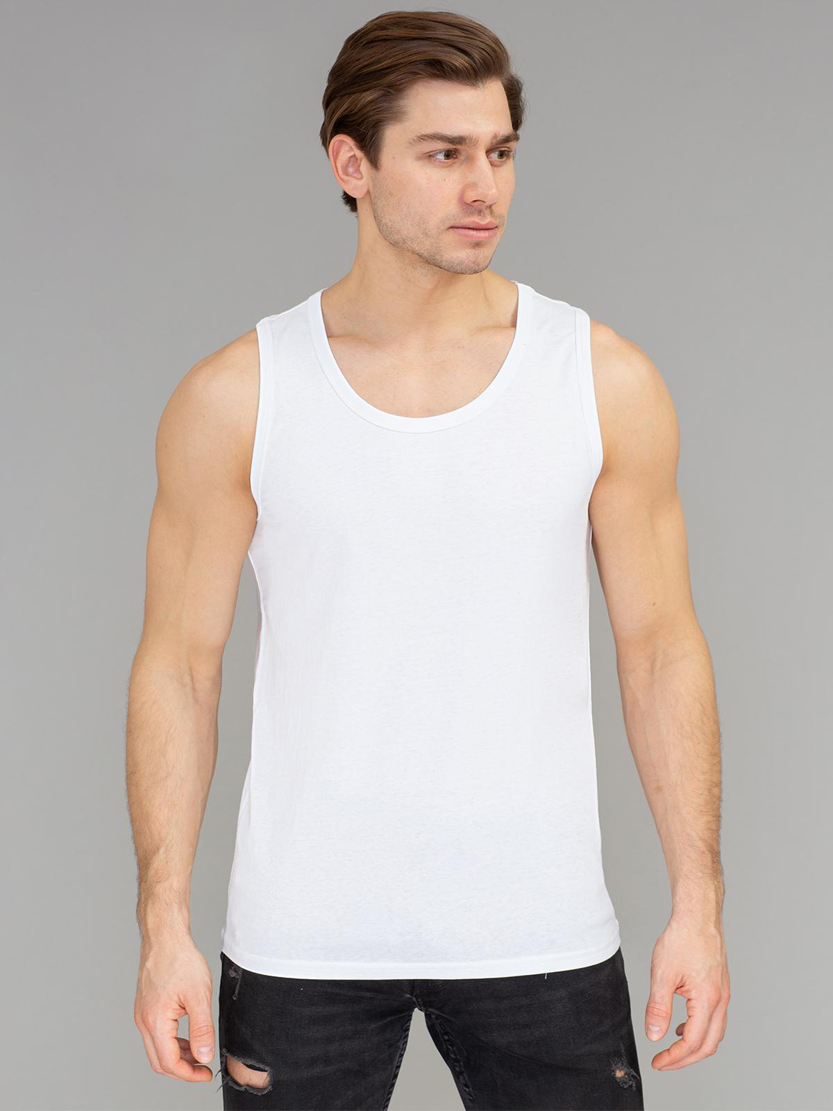 

Майка мужская Omsa 92645-10 белая 2XL, Белый, 92645-10