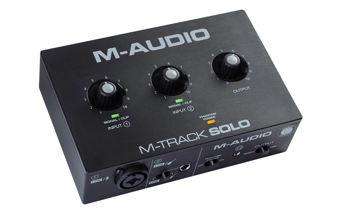 

Аудиоинтерфейс M-Audio M-Track Solo, M-Track Solo